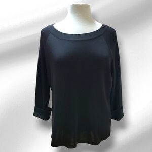 Women's Black Plein Air Top